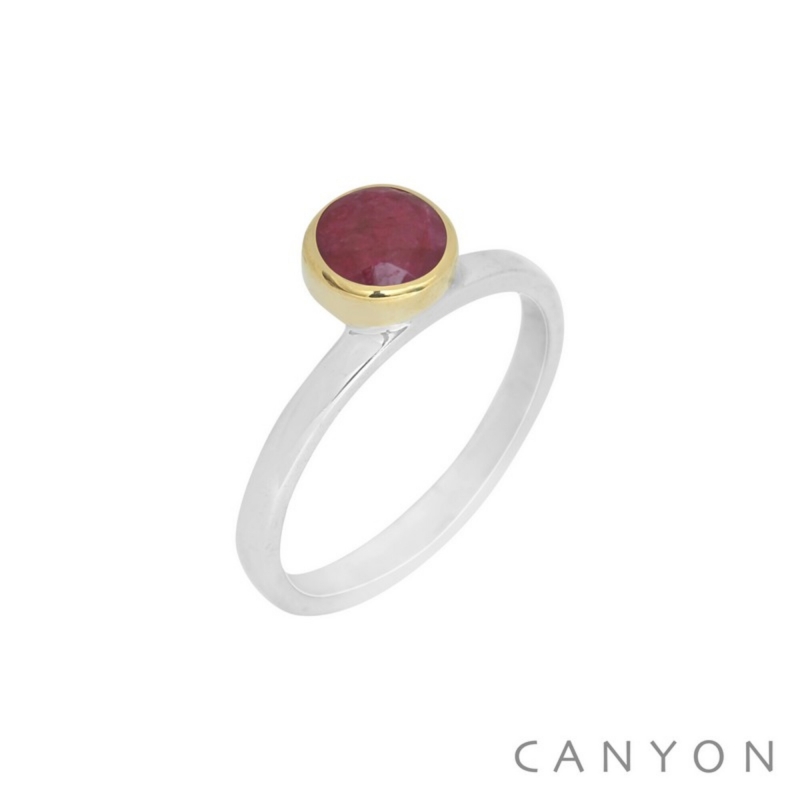 Bague Elane rouge