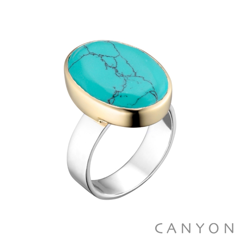 Bague Lilian turquoise