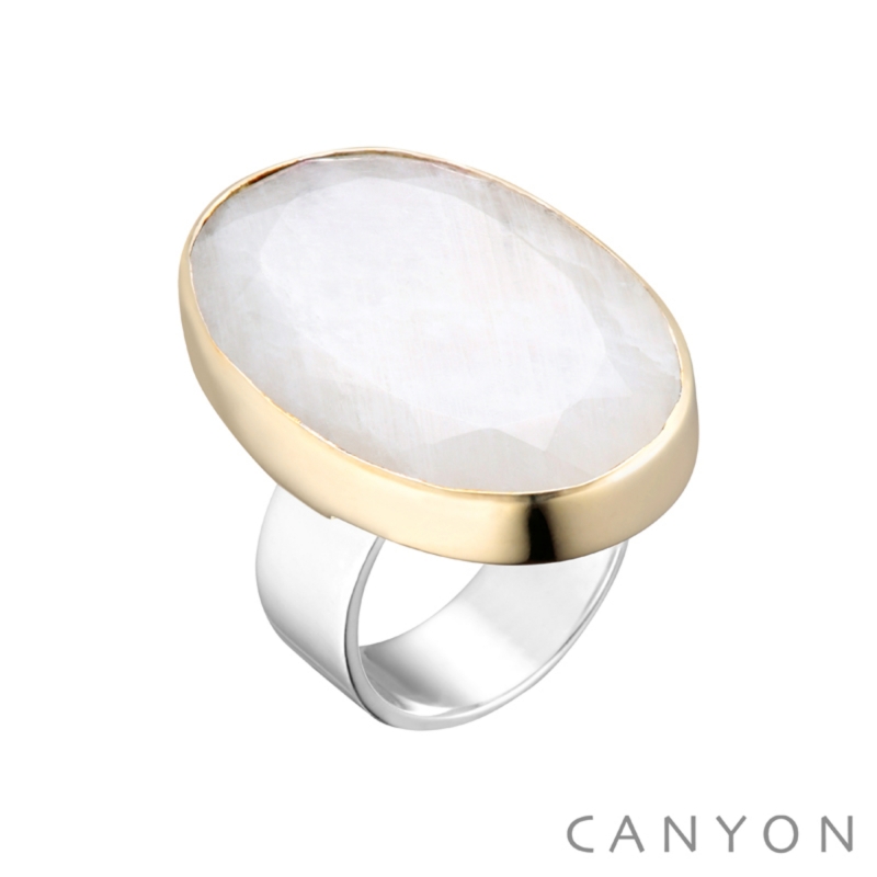 Bague Roma blanc