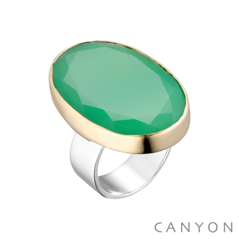 Bague Roma vert