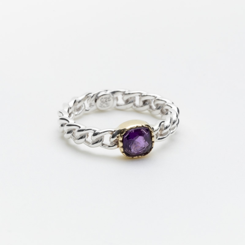 Bague Lila violette