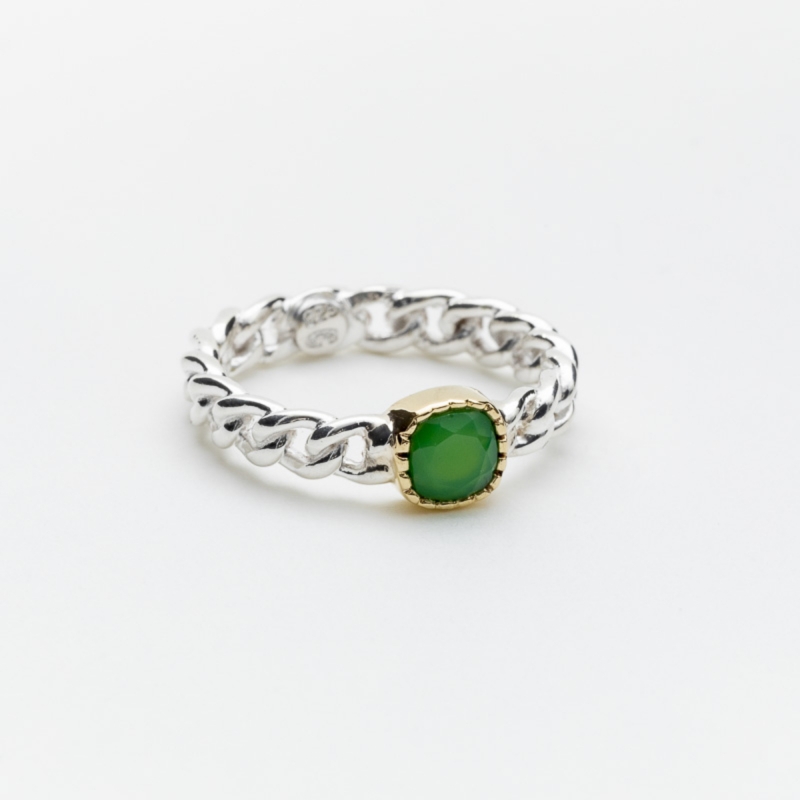 Bague Lila vert