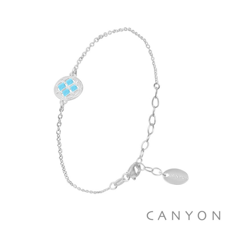 Bracelet Light Blue Glasgow