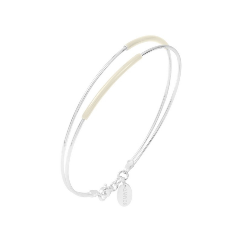 Bracelet Moka blanc