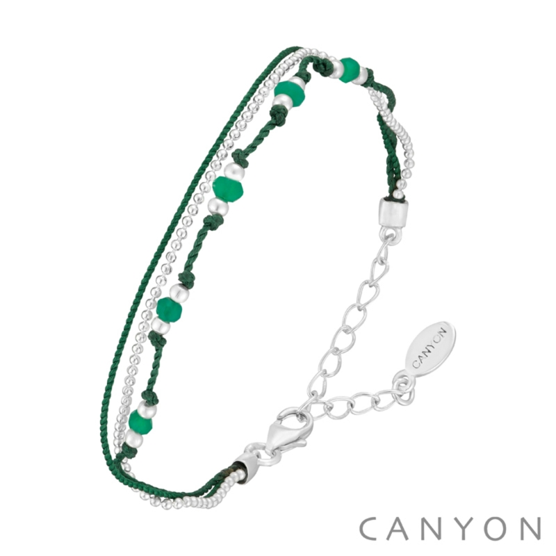 Bracelet Georgea vert