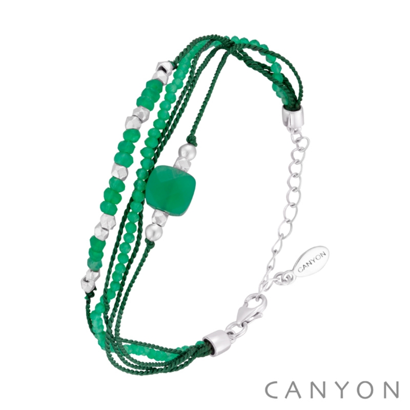 Bracelet Laurette vert