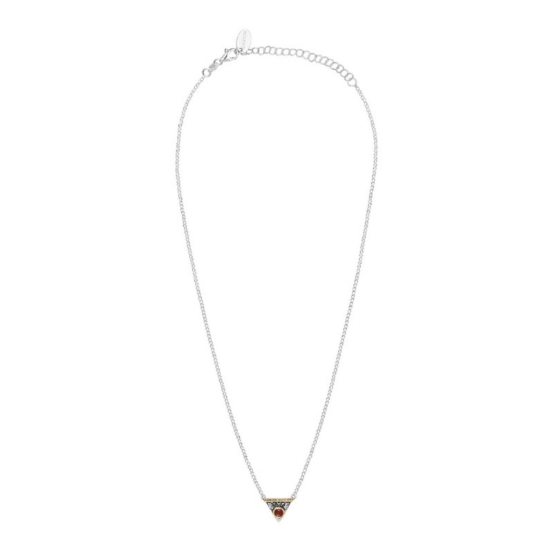 Collier Triangle rouge