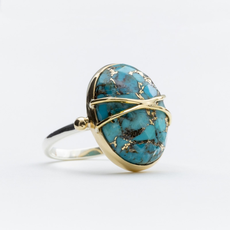 Bague Balma turquoise